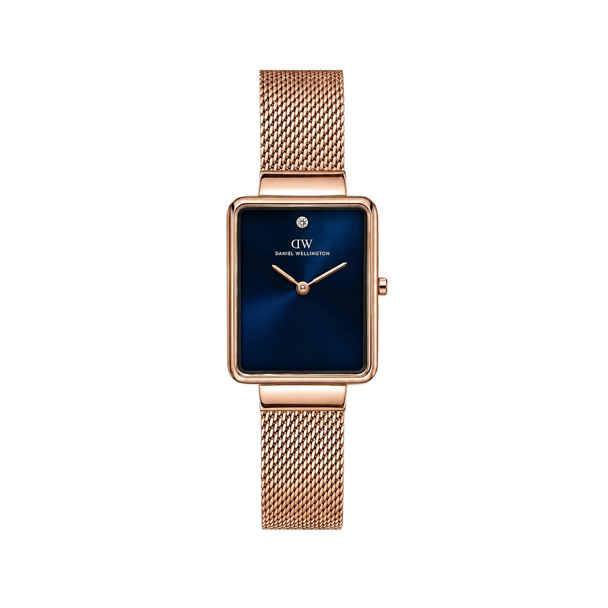Daniel Wellington Rectangle 22mm Blue Dial Analog Women Watch - DW0DL1001